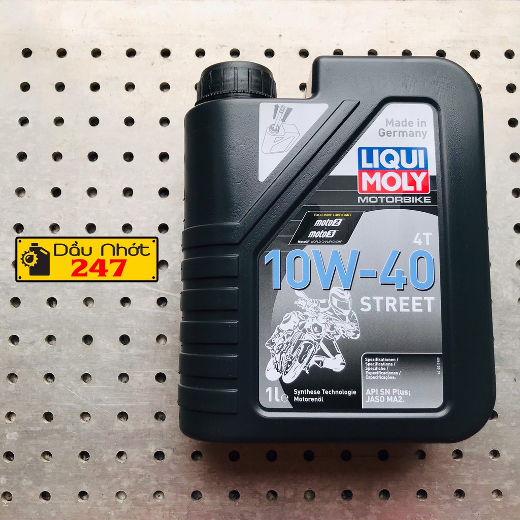 Dầu Nhớt Xe Số Liqui Moly 4T 10w40 Street 1L Liqui Moly