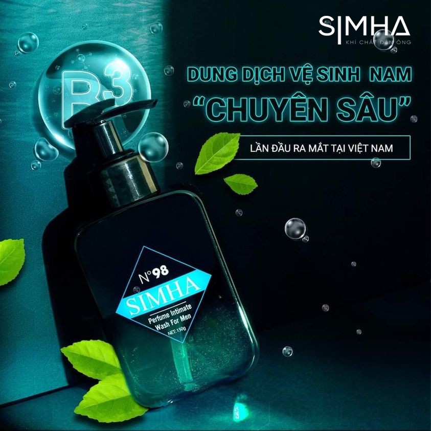 Gel Vệ Sinh Nam Simha N98 150g 