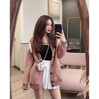 Áo khoác bomber nỉ siêu hot