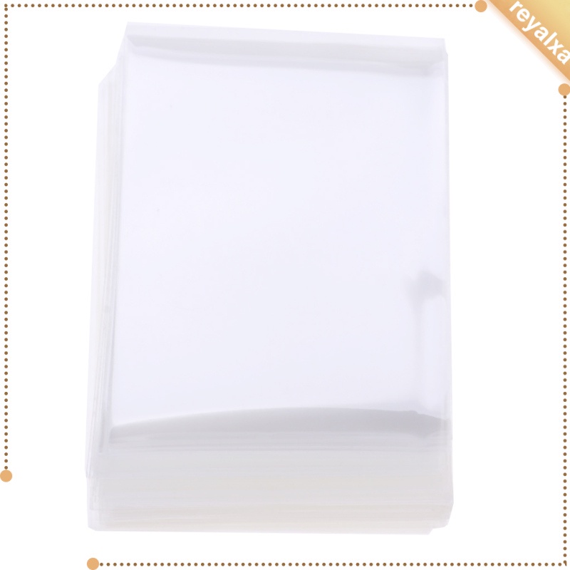 Set 100 Túi Đựng Thẻ Trong Suốt Kích Thước 60x90mm