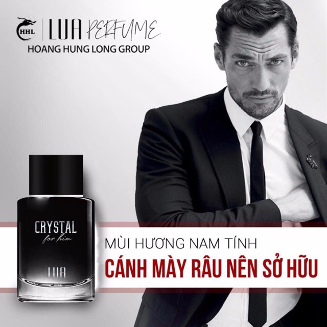 [ Chính Hãng 100% ] Nước Hoa LUA Crystal For Him 60ml | BigBuy360 - bigbuy360.vn