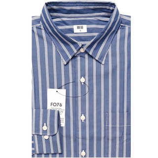Áo Sơ Mi Nam Tay Dài Chất Liệu Cotton Form Regular fit Chính Hãng Xuất Dư FO76 Shop