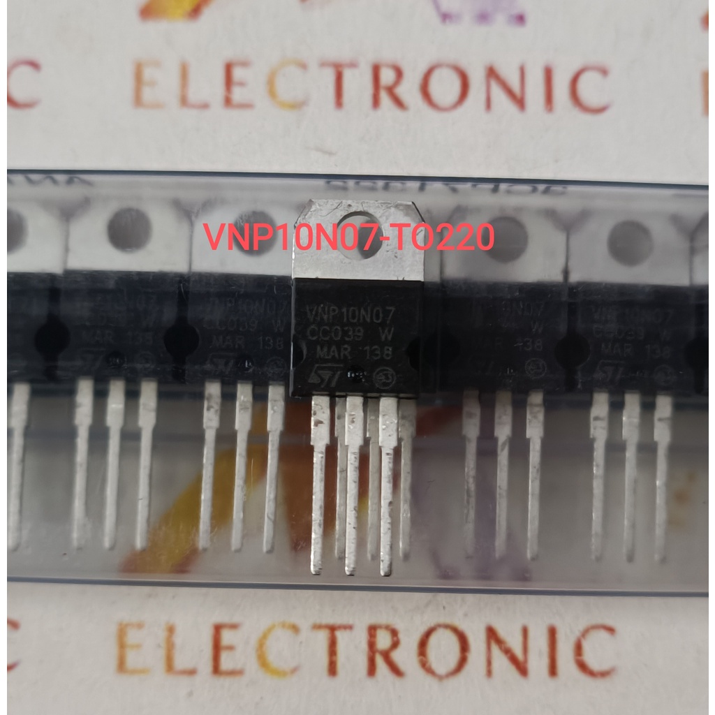VNP10N07 10N07 TO-220 10A 70V MOSFET N Channel (con)