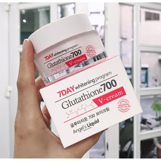 KEM DƯỠNG TRẮNG DA 7DAY WHITENING PROGRAM GLUTATHIONE 700 V-CREAM