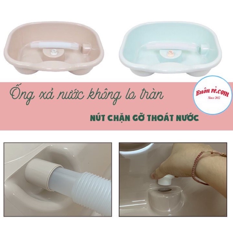 Chậu gội,bồn gội đầu tại giường thông minh cho mẹ bầu và bé nhựa Việt Nhật