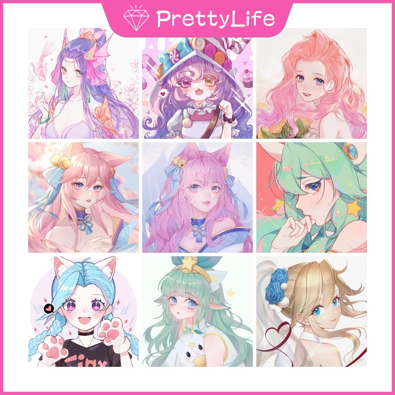 Bộ Tranh Đính Đá 5D Tự Làm 40x40cm/50x50cm Hình Anh Hùng Độc Đáo Cho Trang Trí Nhà Cửa