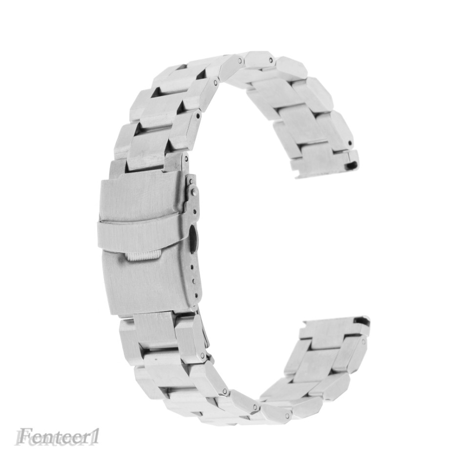 Dây Đồng Hồ Bằng Thép Không Gỉ 18 / 20 / 22 / 24mm