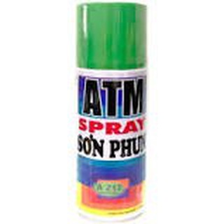 Sơn phun atm a217,sơn xịt atm a217 màu xanh táo,màu xanh lá