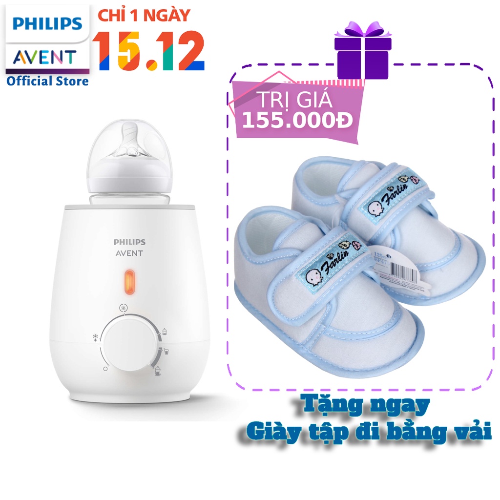 Máy hâm sữa và thức ăn siêu tốc hiệu Philips Avent