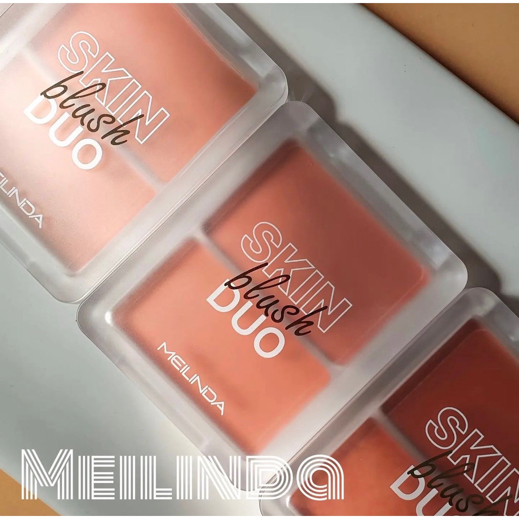 SKIN BLUSH DUO MÁ HỒNG 2 Ô MEILINDA