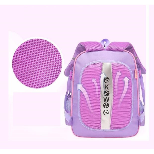 Balo bé gái cấp 1 hãng Kawaii size lớn cho lớp 3, 4, 5