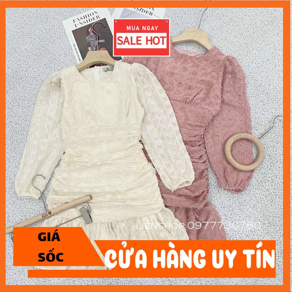 VÁY REN XÙ NHÚN LY LÔNG THỎ | BigBuy360 - bigbuy360.vn