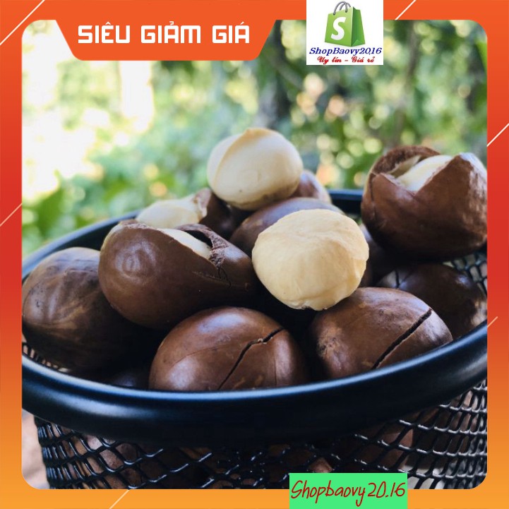 ☘SỈ NHƯ LẺ☘ Hạt Mắc ca Việt Nam Size to 1kg - Cam kết Hoàn tiền 100% nếu sản phẩm bị hôi dầu