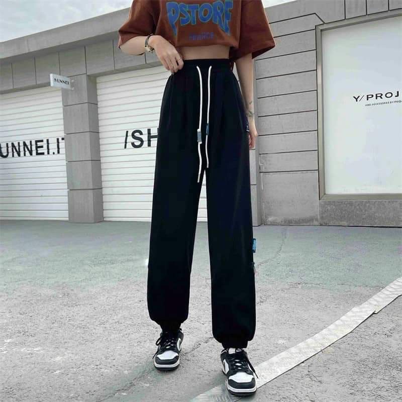 Quần Unnisex Jogger Thêu Chữ A ( mã QCA094)