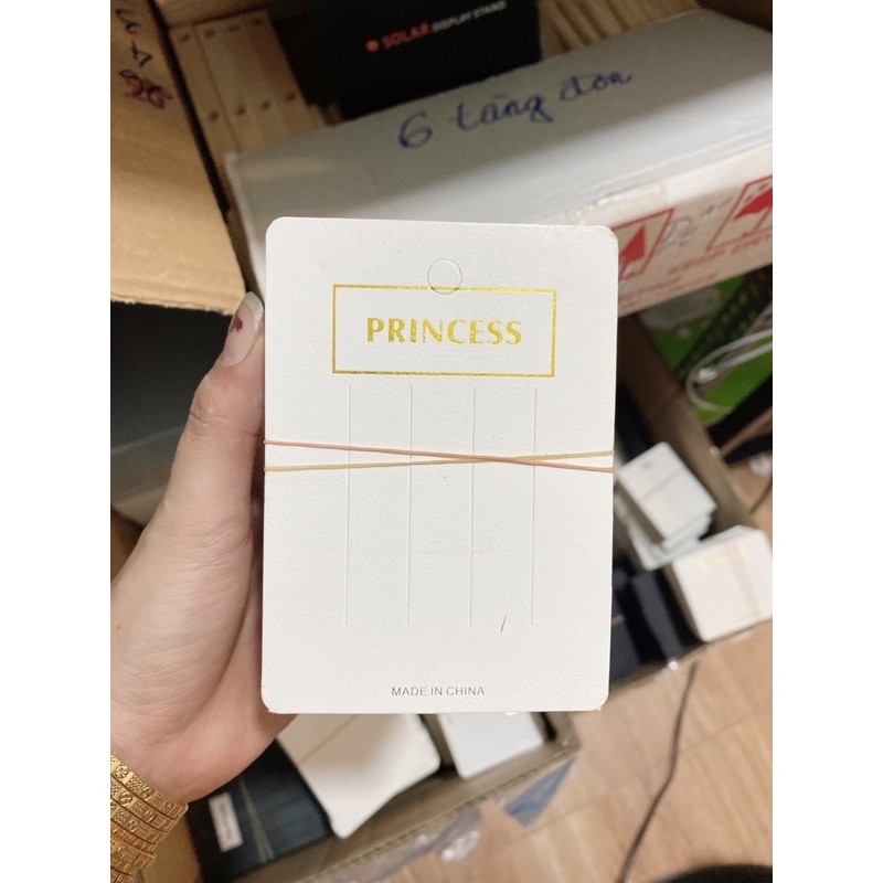 Thẻ tag cho kẹp tóc