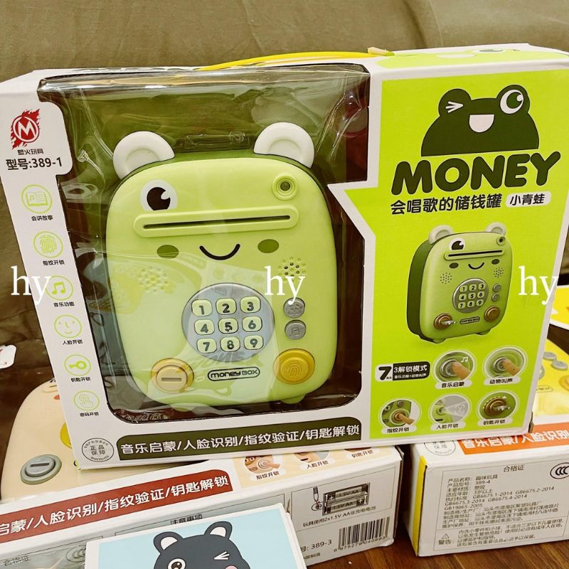 Két đựng tiền mini cho bé yêu, Hộp tiết kiệm mini có khóa, Heo bỏ tiền-Lợn bỏ tiền tiết kiệm