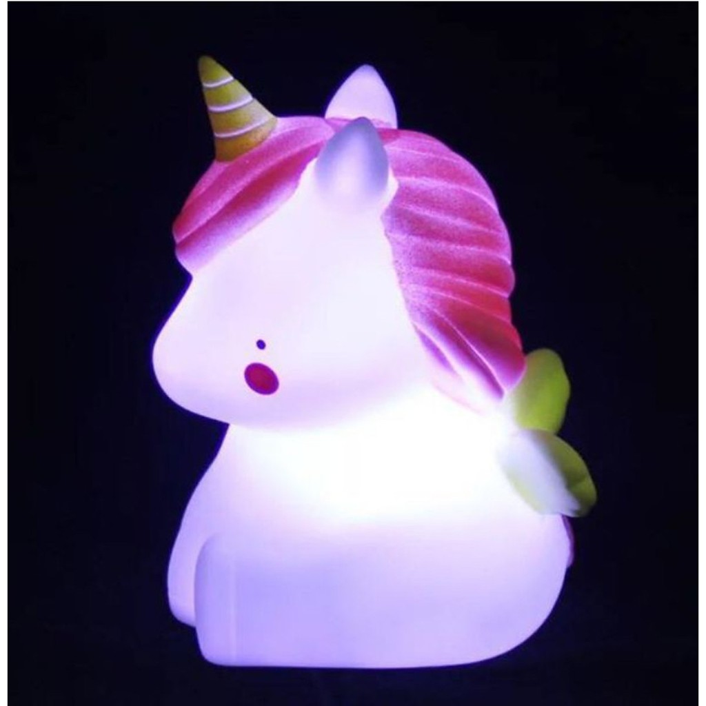 Đèn ngủ led hình thú dễ thương cho bé yêu/đám mây hồng/Ngựa Unicorn/T-Rex /Thỏ Trắng/Khủng Long Xanh-Mẹ Ca Store 24h