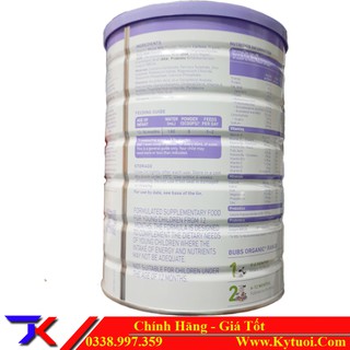 Sữa Bubs Organic Số 3 Úc 800g