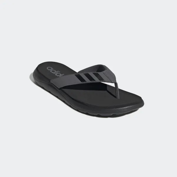 [CHÍNH HÃNG] Dép xỏ ngón ADIDAS Comfort màu Đen Xám