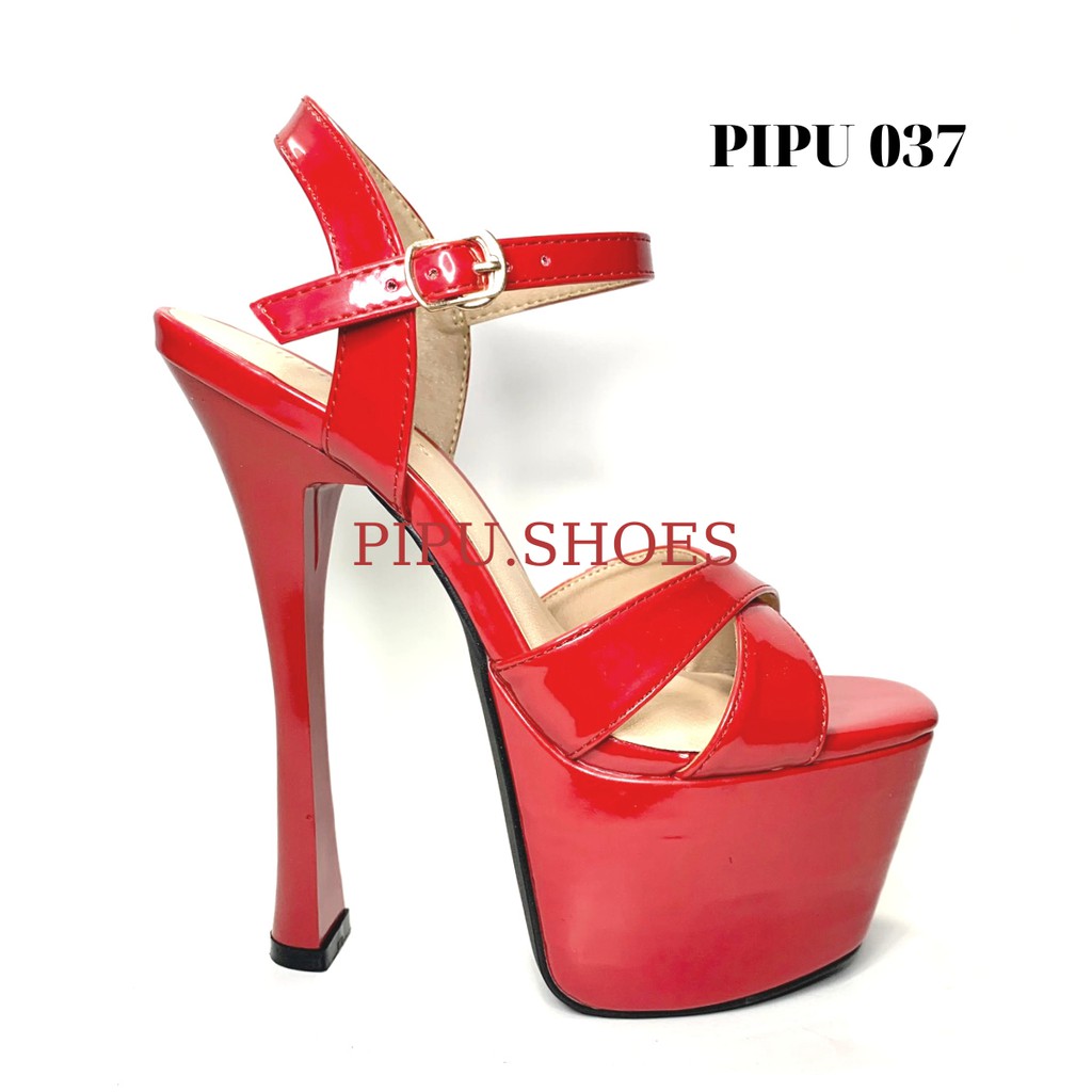 Giày cao got đế đúp nữ 16cm & 17cm ,sandals cao got trên 10cm catwalk