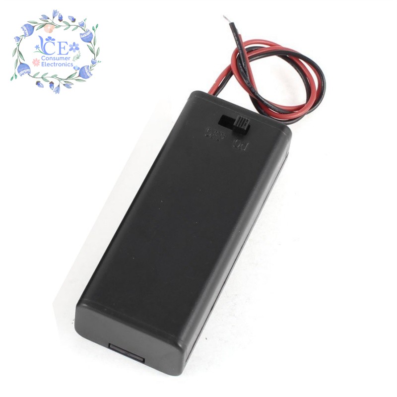 Hộp Đựng Pin Aaa 3 V Có Công Tắc On / Off