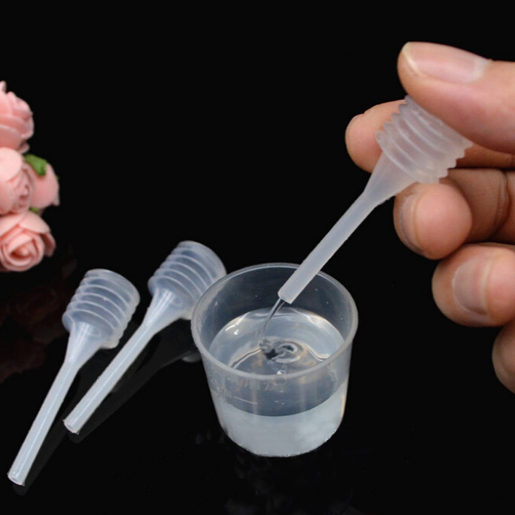 Set 10 ống hút bóp chiết chất lỏng qua chai dạng nhỏ giọt thích hợp cho phòng thí nghiệm