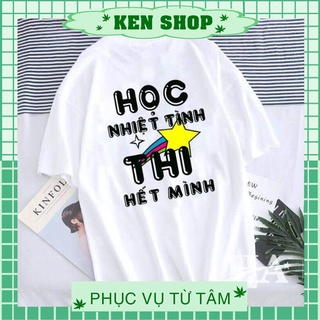Áo thun. áo lớp nam nữ học hết mình