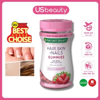 Kẹo Hair Skin Nail Gummies 230 Viên - Dạng kẹo cho da, tóc, móng