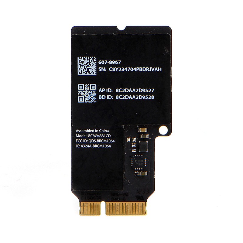 Card không dây a1418 a1419 x33 607-8967 BCM94331CD chuyên dụng cho Apple iMac 2012 | BigBuy360 - bigbuy360.vn