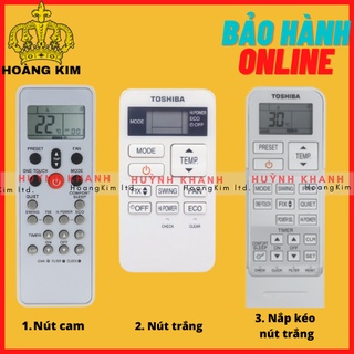 REMOTE ĐIỀU KHIỂN  MÁY LẠNH TOSHIBA TỔNG HỢP CÁC LOẠI