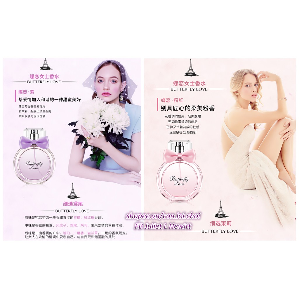 Nước hoa MayCreate 50ml 6 mùi | Thế Giới Skin Care