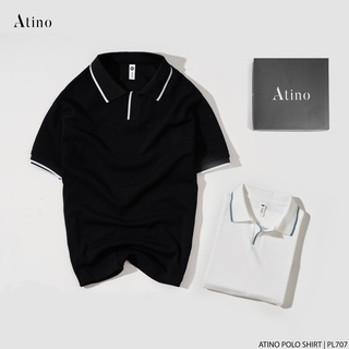 Áo Polo Nam ATINO vải cá sấu Cotton thoáng mát trẻ trung chuẩn form regular PL707