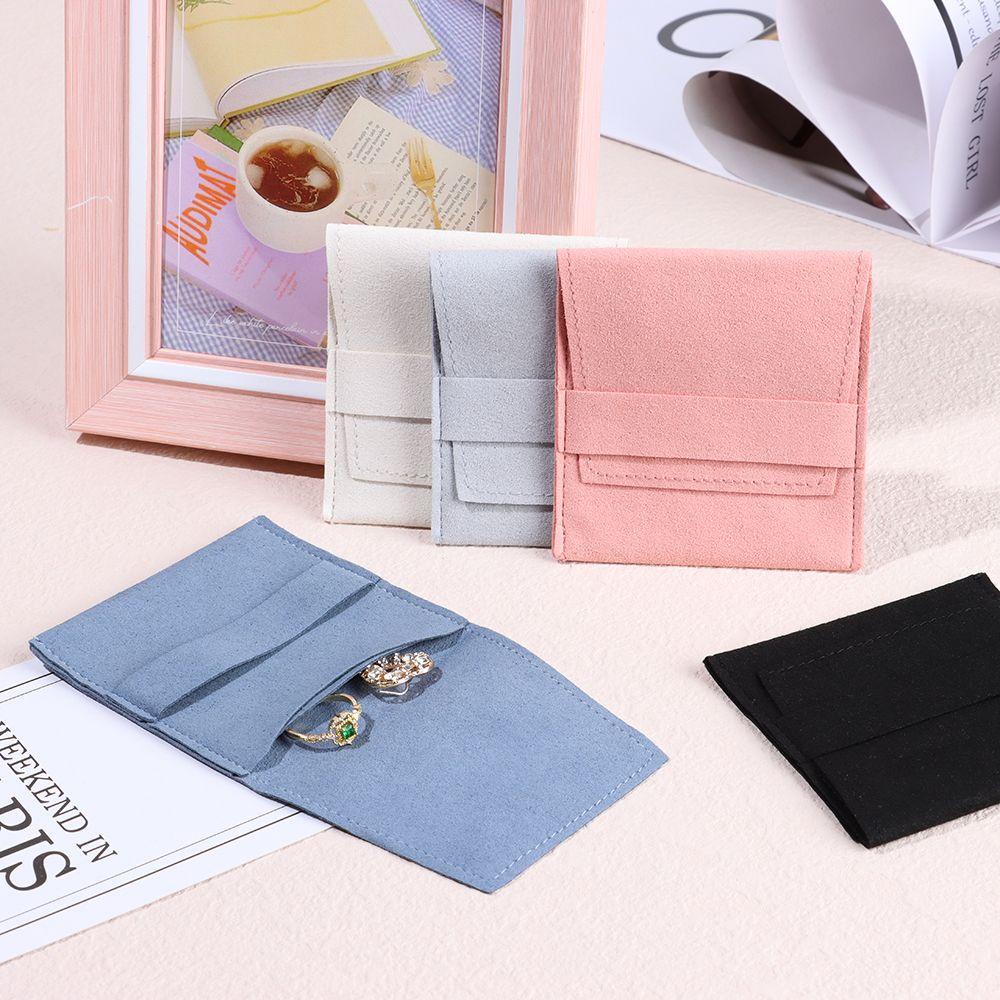 1 Túi Nhung Đựng Trang Sức Thiết Kế Nhỏ Gọn Hàng Mới