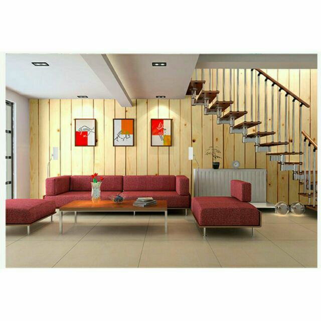 3m Giấy dán tường giả gỗ vàng, ván vàng | BigBuy360 - bigbuy360.vn