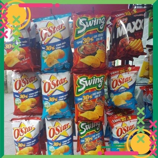 Bim bim snack khoai tây Ostar/Swing gói 63g