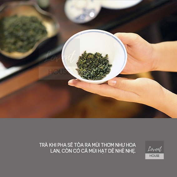 Trà Oolong Thiết Quan Âm - Ngũ đại danh trà Phúc Kiến - Hộp thiết khổng tước 100g - Hương hoa lan