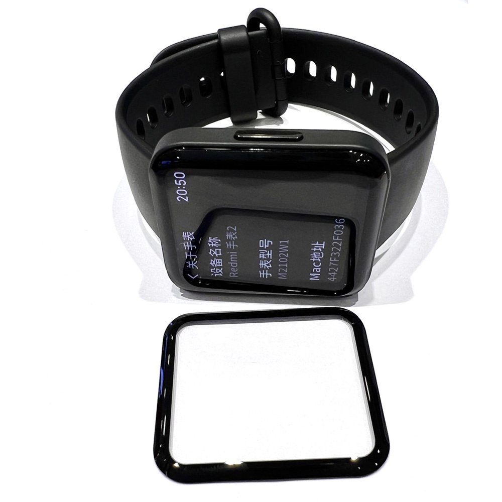 Kính Cường Lực 3D Viền Cong Chuyên Dụng Cho Đồng Hồ Thông Minh Xiaomi redmi Watch 2 POCO