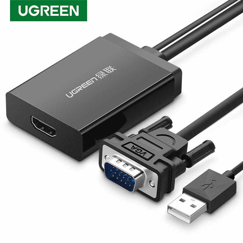 Cáp Chuyển VGA ra HDMI Chính Hãng UGREEN 40213 Cao Cấp