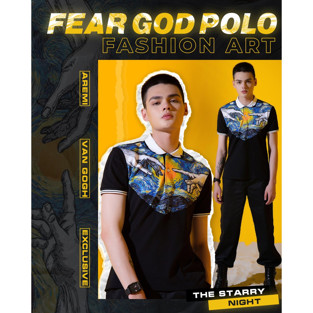 Áo Polo Nam FEAN GOD 4D ,thun cao cấp from chuẩn, thiết kế phong cách sang trọng  AREMI ARPL107 | BigBuy360 - bigbuy360.vn