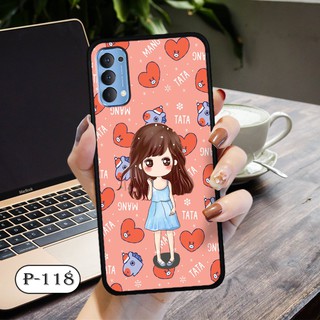 Ốp hoạt hình Oppo Reno 4