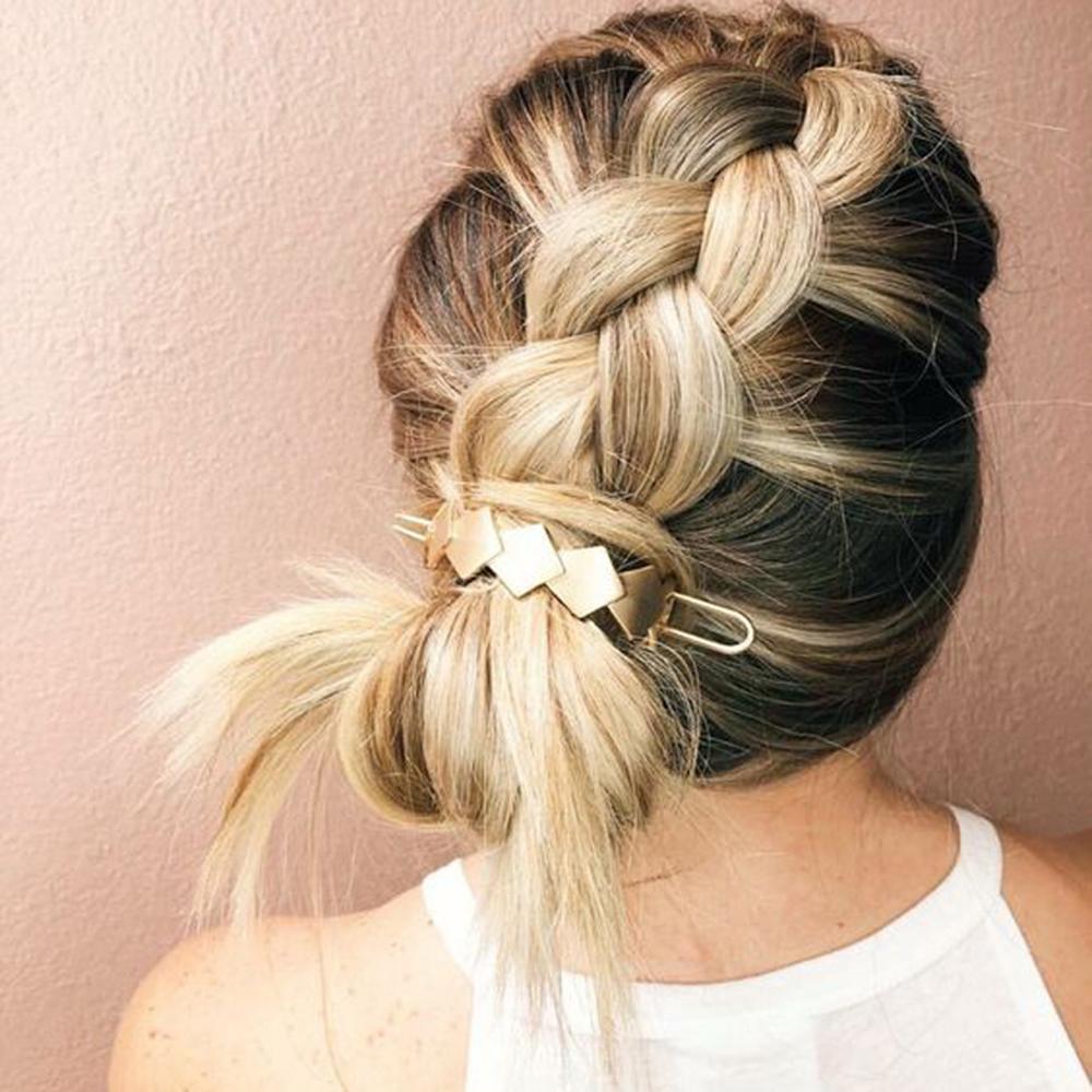 Trâm Cài Tóc Hợp Kim Hình Tròn Nhiều Màu Sắc