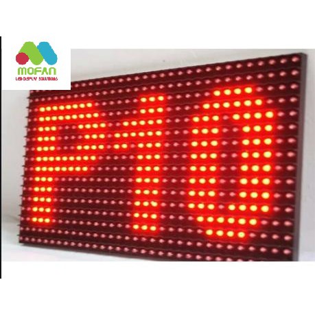 Module led P10 màu đỏ ngoài trời ( Led P10 đỏ ngoài trời) đủ phụ kiện và chống nước