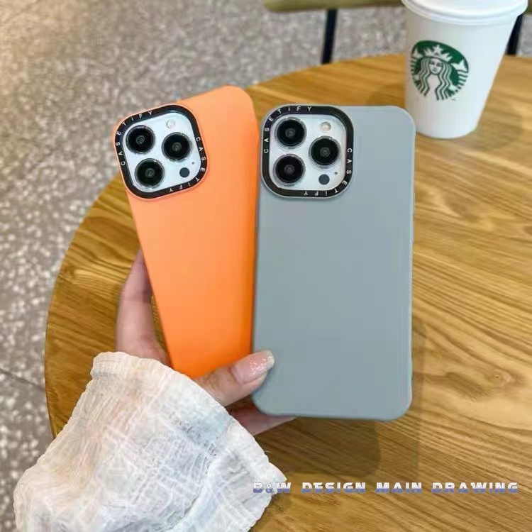 Ốp Điện Thoại Màu Trơn Đơn Giản Cho iPhone13 / 12ProMax 11 Pro MAX IX XS MAX XR IPhone 7 8 Plus