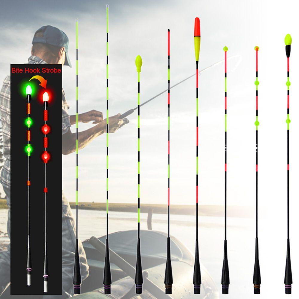 SHOUKEY 1 Phao Nổi Câu Cá Điện Tử Thông Minh Siêu Sáng Có Đèn LED Thay Đổi Màu Sắc Dùng Pin cr425