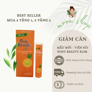 VIÊN SỦI BODY BEAUTY SLIM 👍 [CHÍNH HÃNG] ❤️ BODY BEAUTY SLIM HỖ TRỢ GIẢM CÂN( MẪU MỚI)
