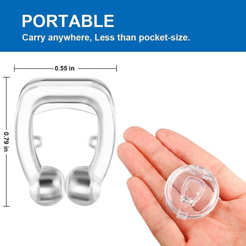 Dụng Cụ Kẹp Mũi Chống Ngáy Khi Ngủ C0C2 Bằng Silicon Mới