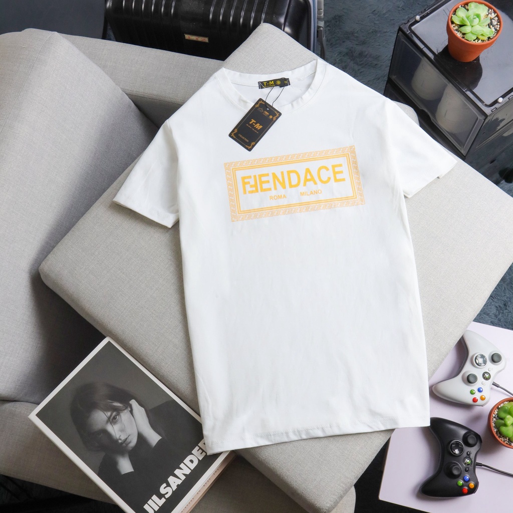 Áo thun nam cổ tròn màu trắng ngắn tay phong cách hàn quốc MURADFASHION MS2077