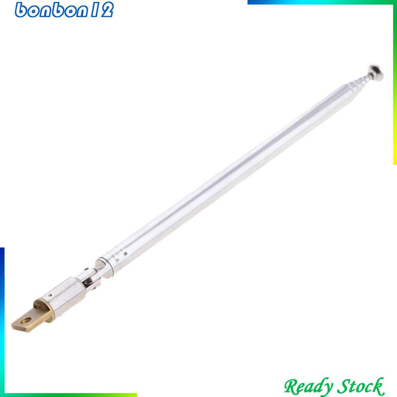 Ăng Ten Radio 6 Đoạn Chiều Dài 50cm 20  Màu Bạc