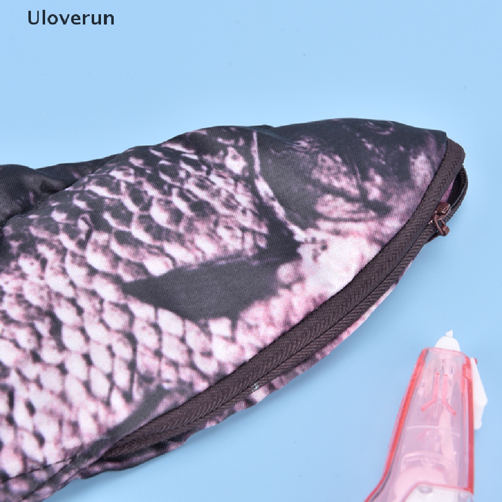 Uloverun 1 Túi Đựng Bút Hình Cá Vui Nhộn