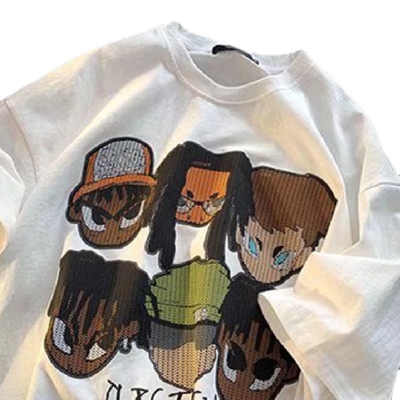 Áo Thun Tay Ngắn Cổ Tròn In Chữ M-8XL Thời Trang Mùa Hè Cho Nam